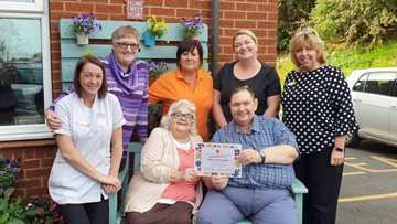 Green-fingered Residents receive award at Swallownest care home